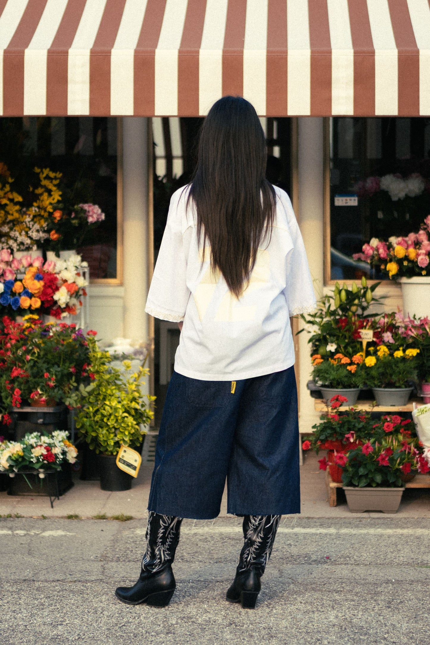 Cowboy jorts denim