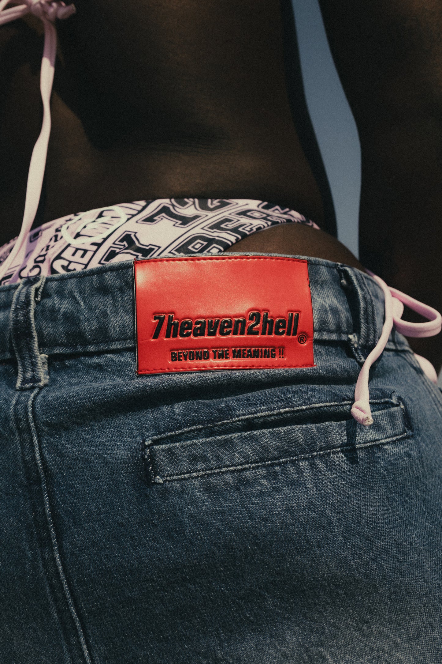 Jorts Washed Blue Denim