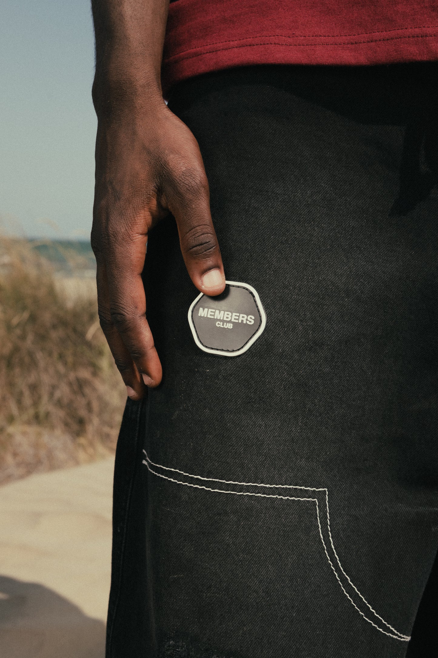 Jorts Washed Black Denim