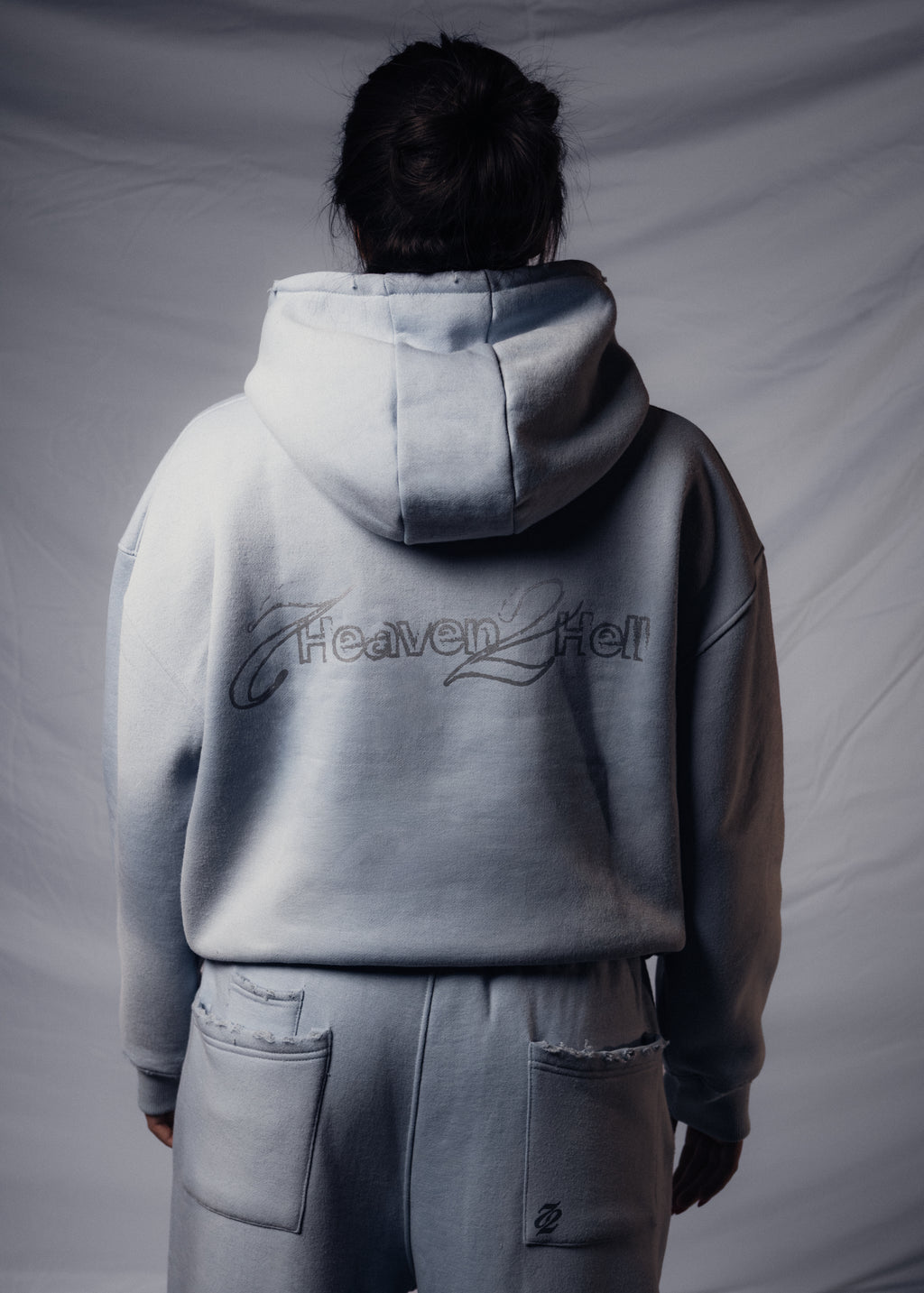 HOODIE BOXY LIGHT BLUE