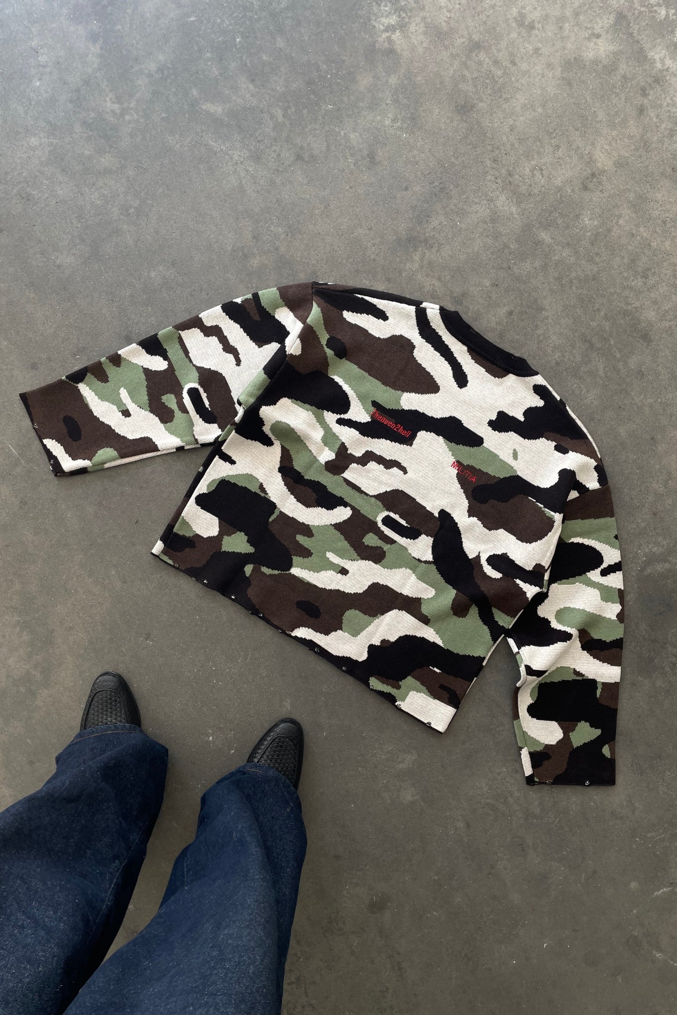 Jumper Militia Green Camo