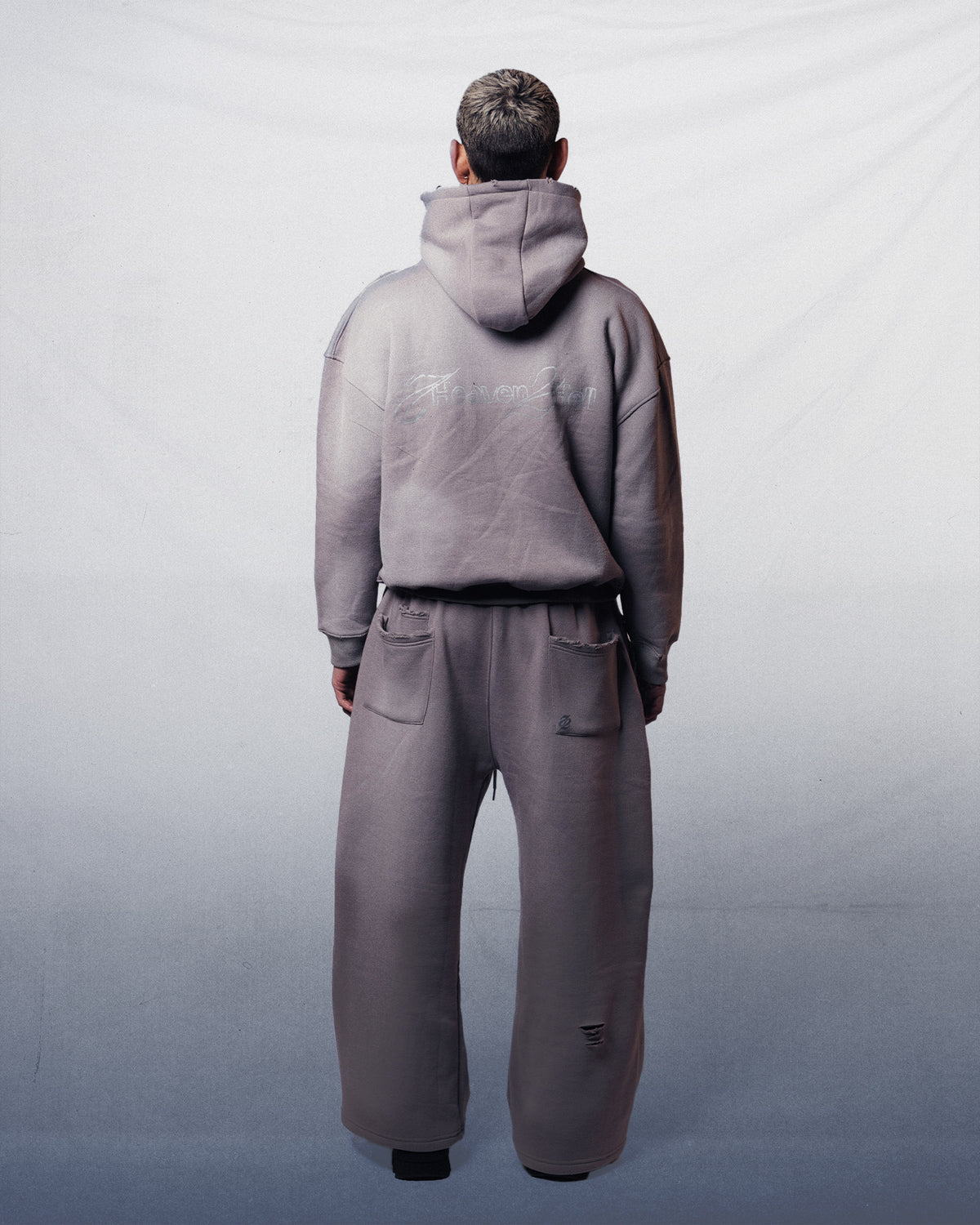 HOODIE BOXY GREY