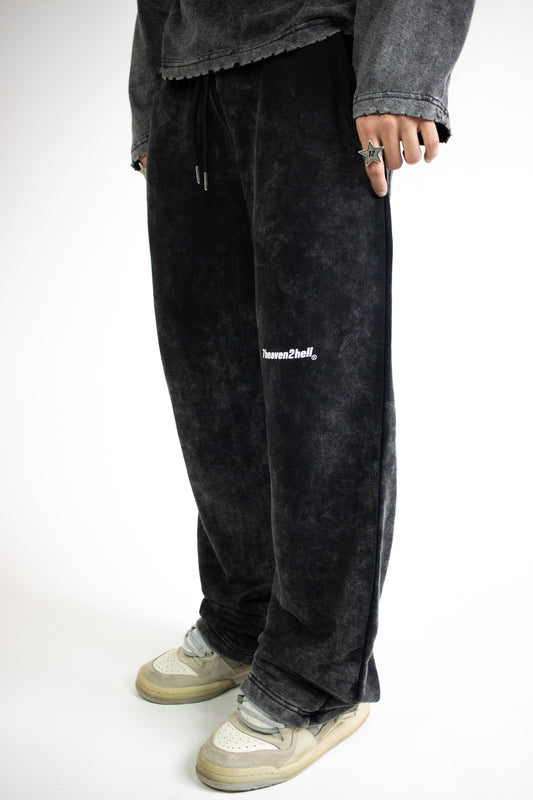 Pants Basic Washed Black