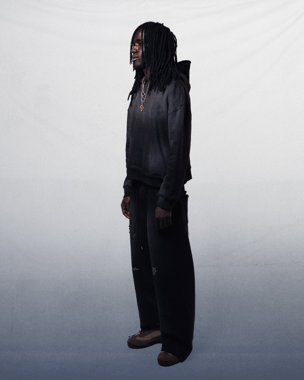 HOODIE BOXY BLACK