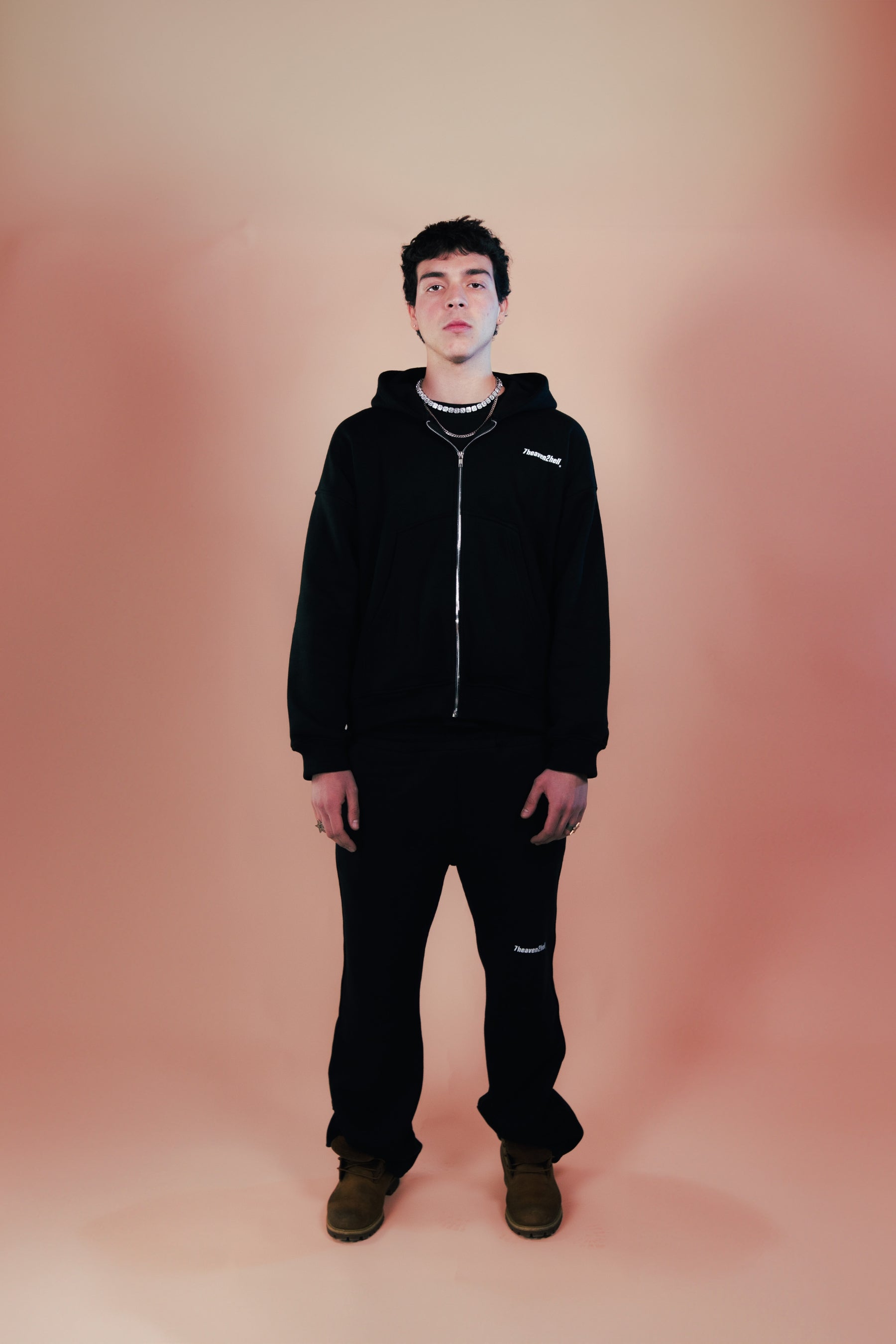 Zip Hoodie Black