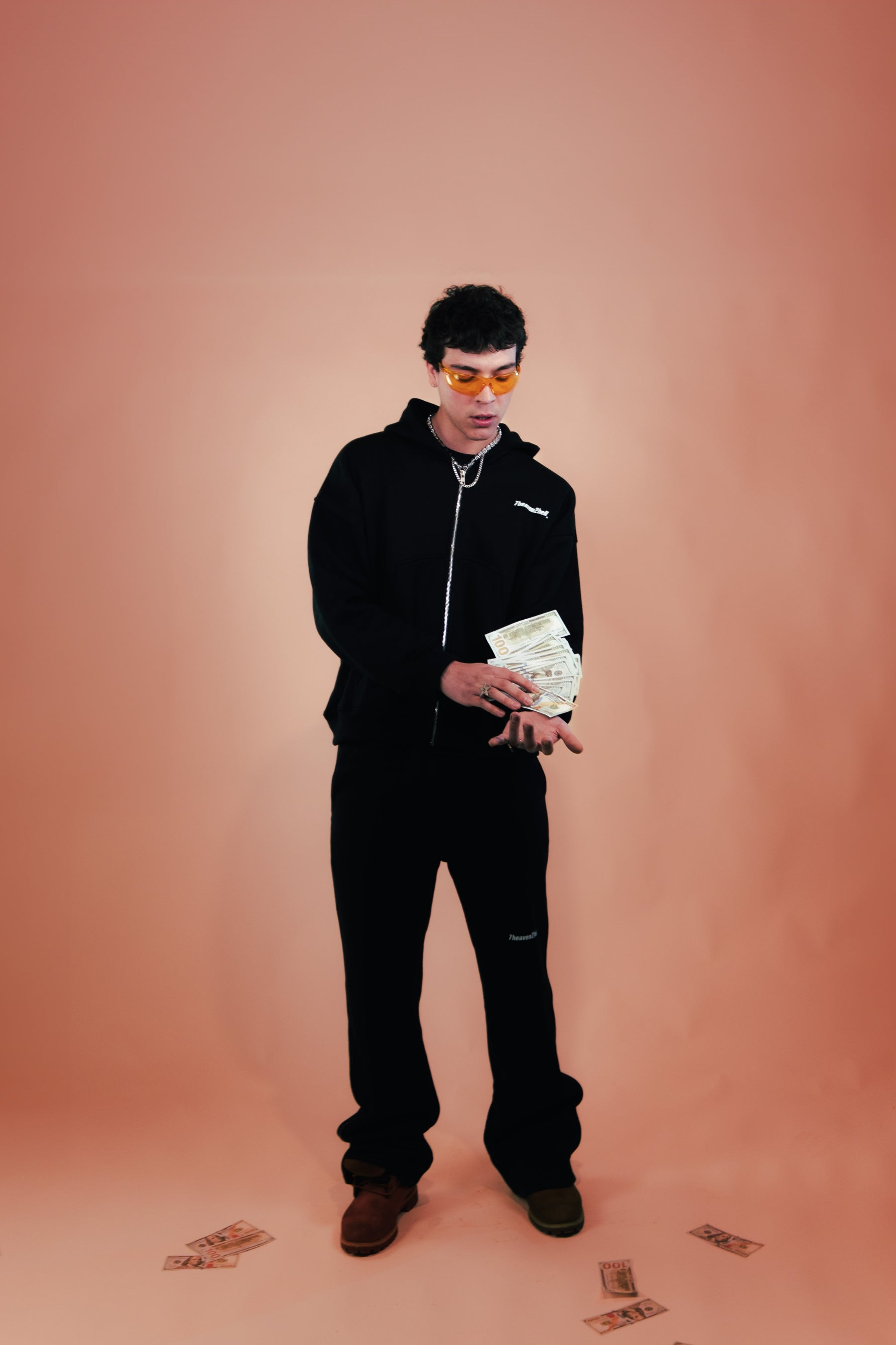 Zip Hoodie Black