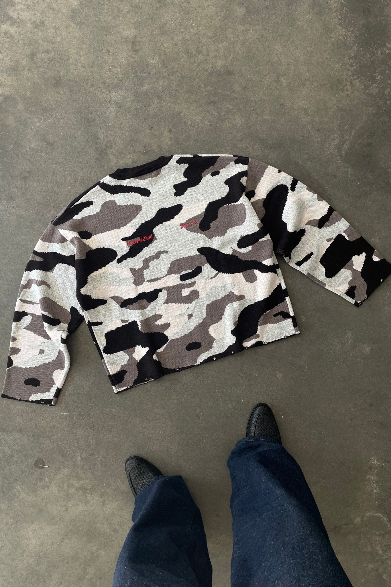 Jumper Militia Snow Camo