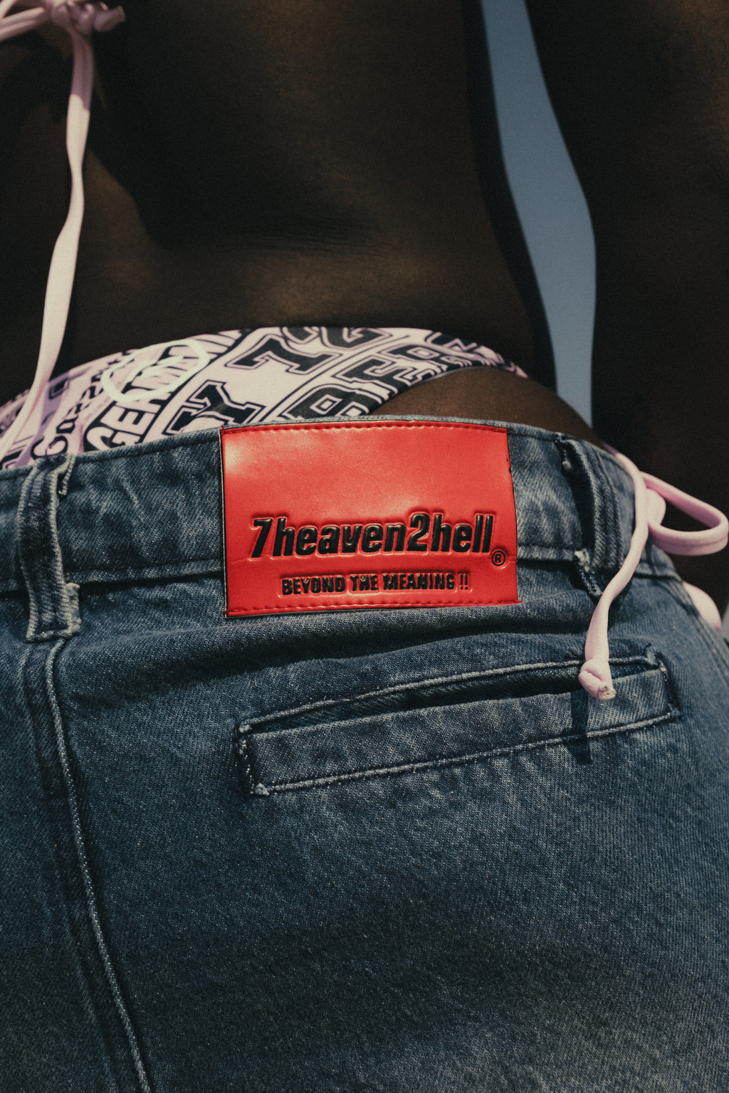 Jorts Washed Blue Denim
