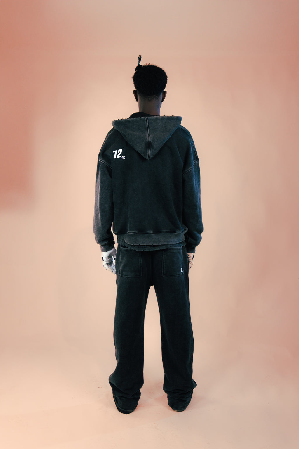 Pants Basic Washed Black