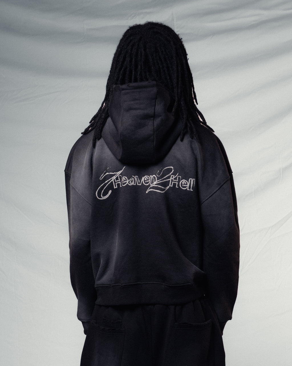 HOODIE BOXY BLACK