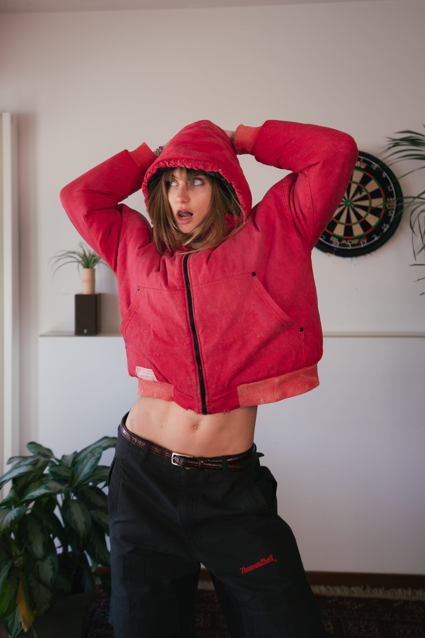 Bomber Jacket 72 Raspberry