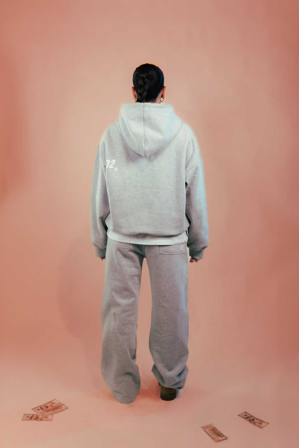 Zip Hoodie Grey
