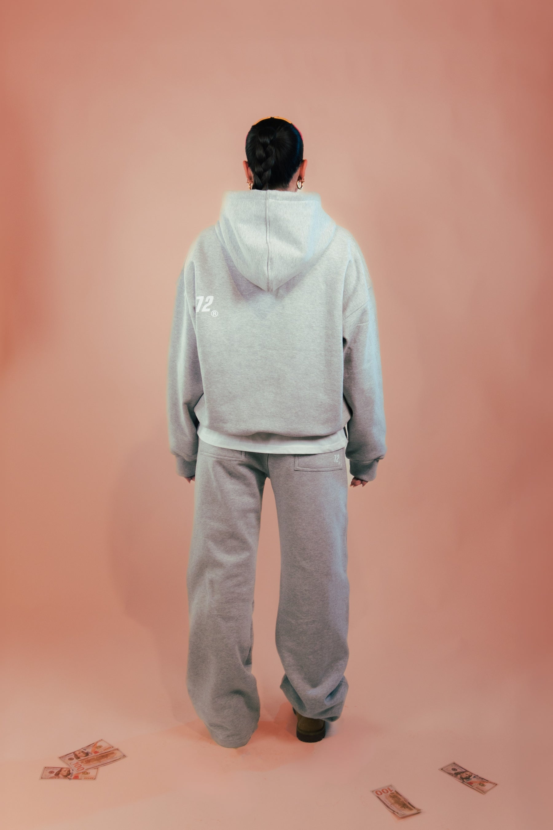 Zip Hoodie Grey