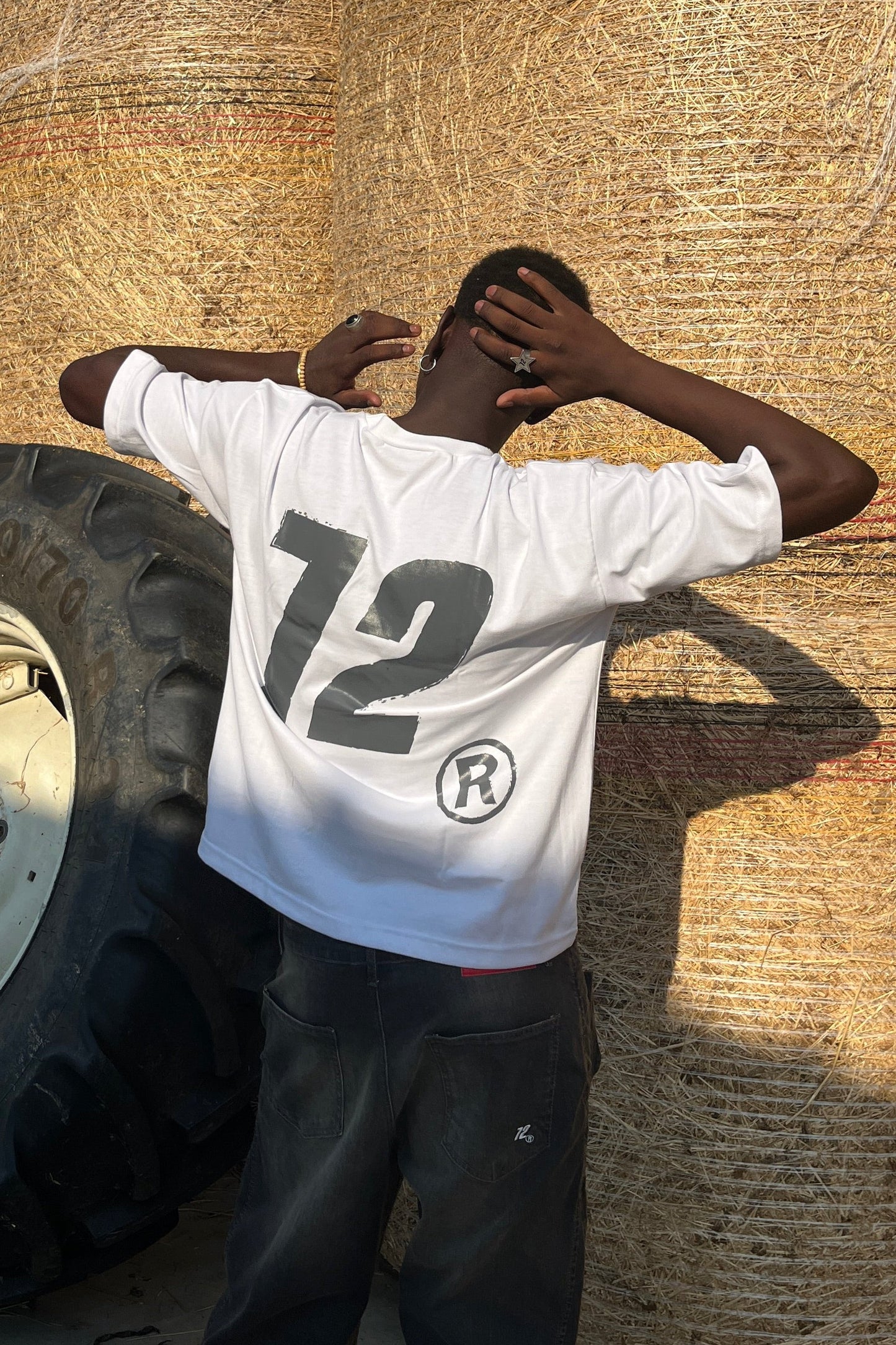 72 Tee white