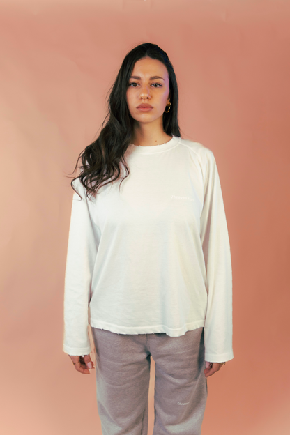 Longsleeve Basic White