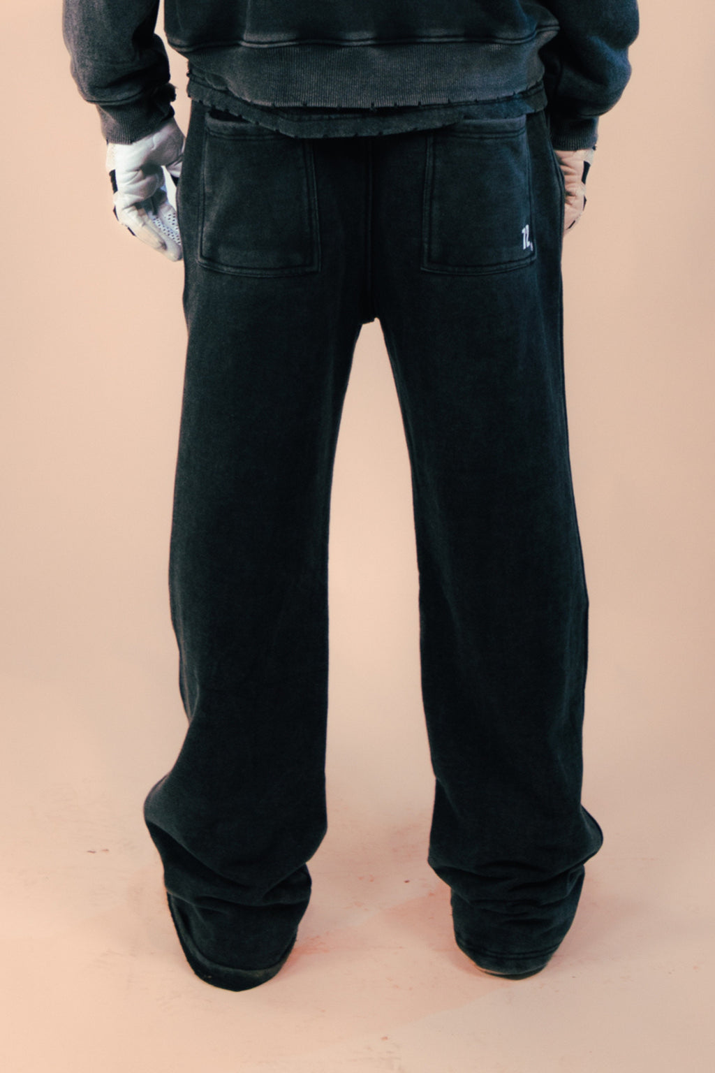 Pants Basic Washed Black