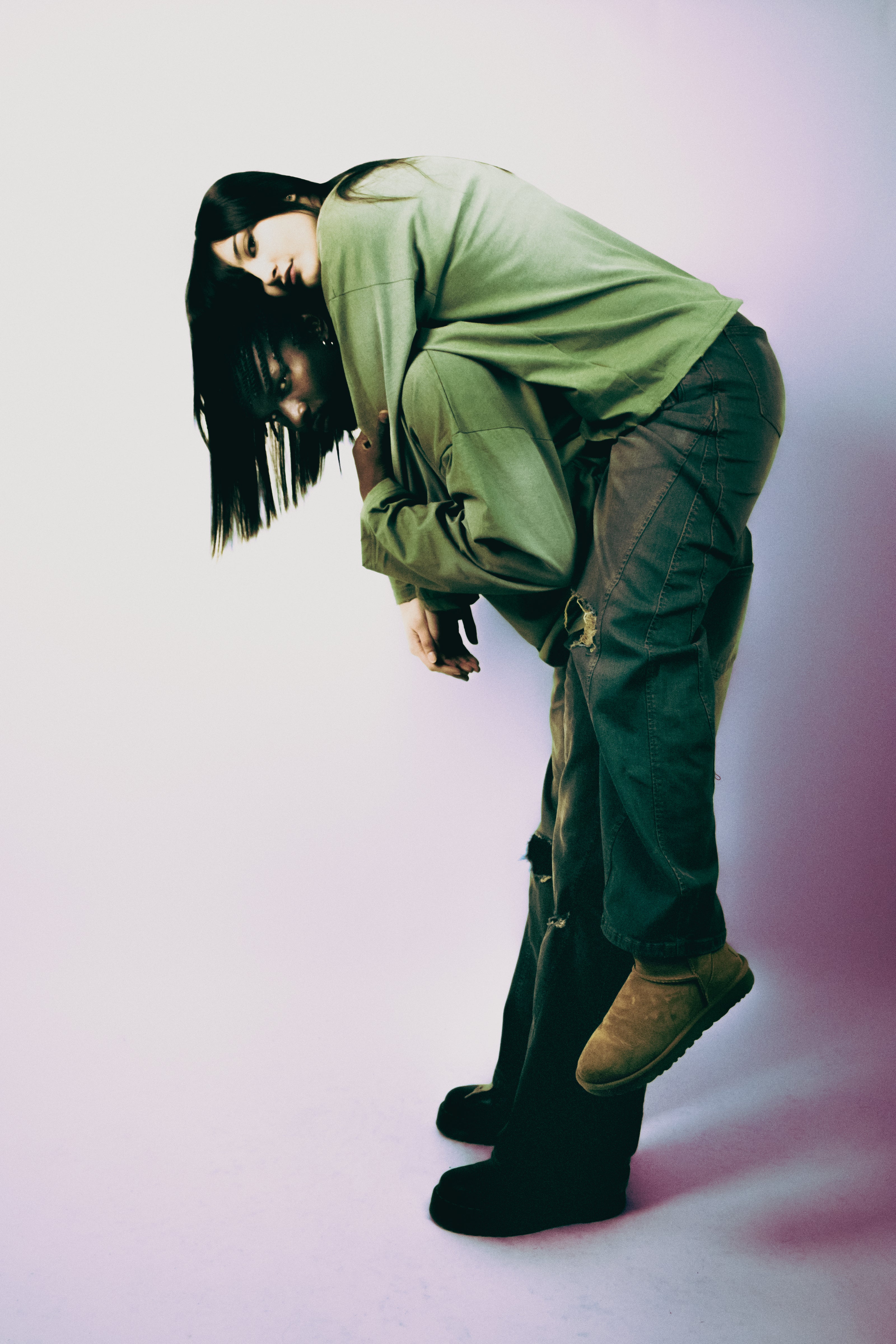 Longsleeve Lock Washed Green