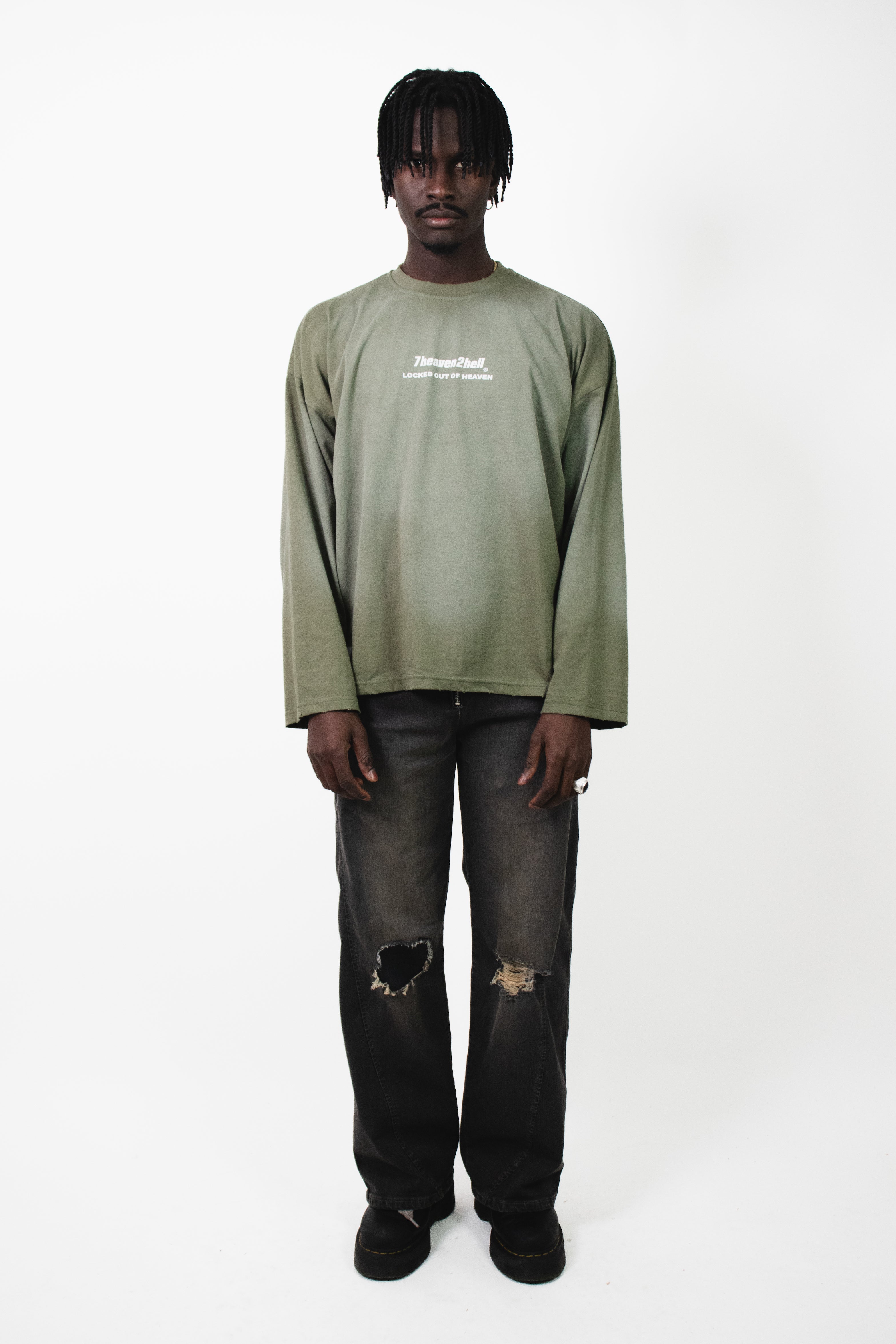 Longsleeve Lock Washed Green