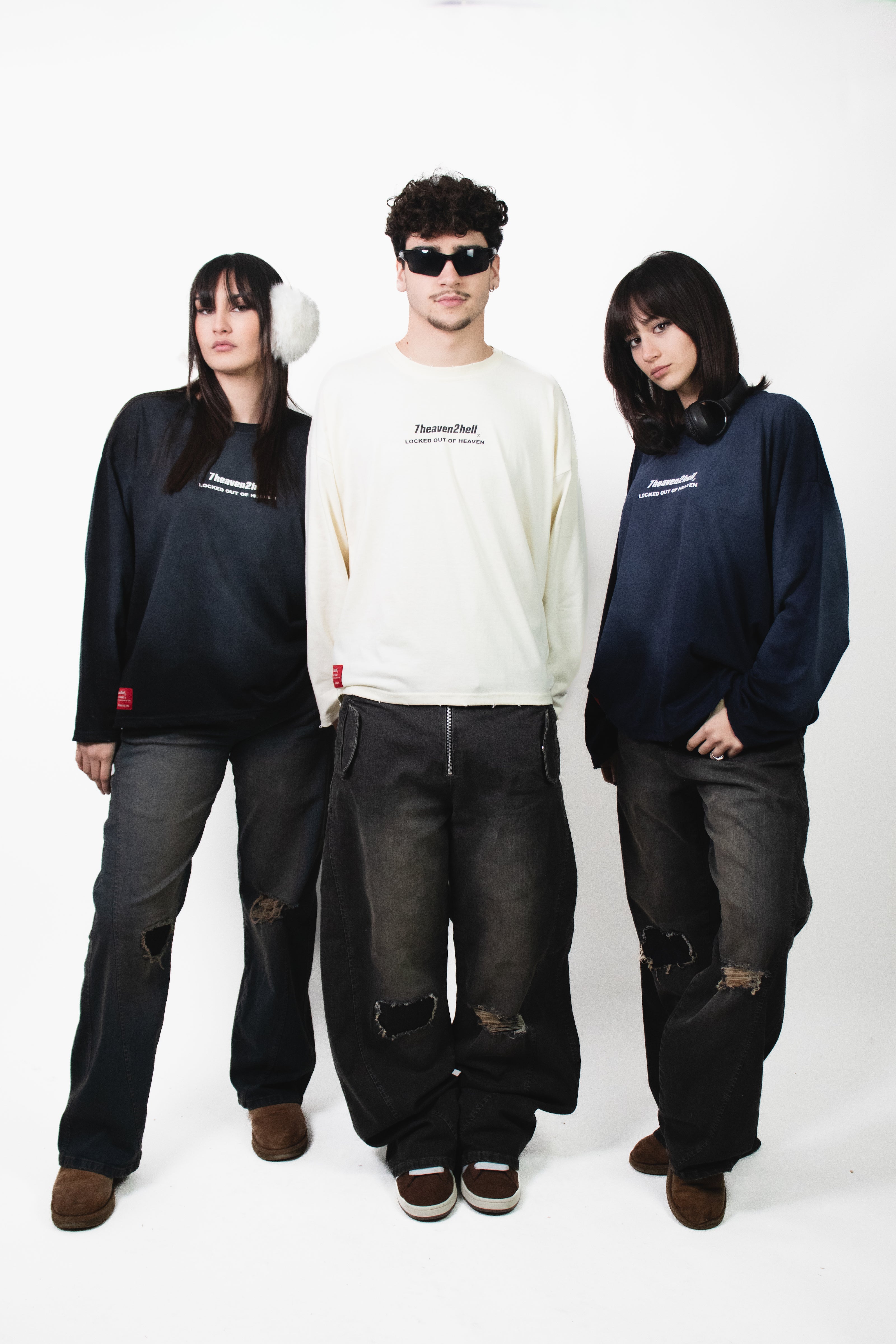 Longsleeve Lock Washed Blue