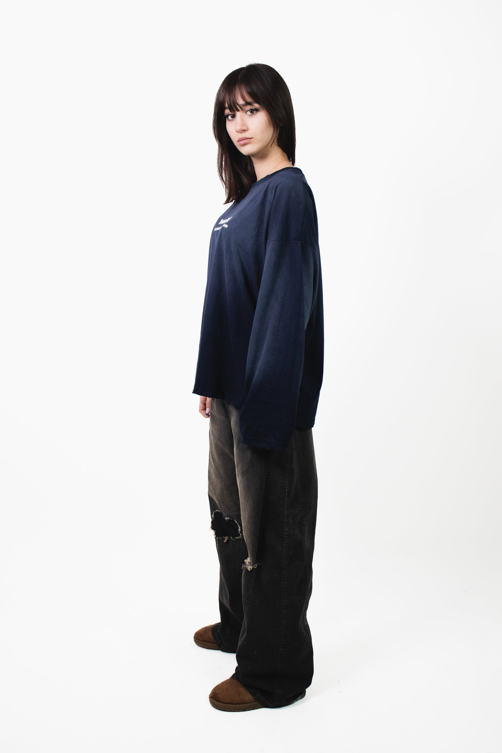 Longsleeve Lock Washed Blue
