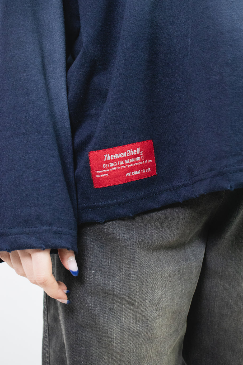 Longsleeve Lock Washed Blue