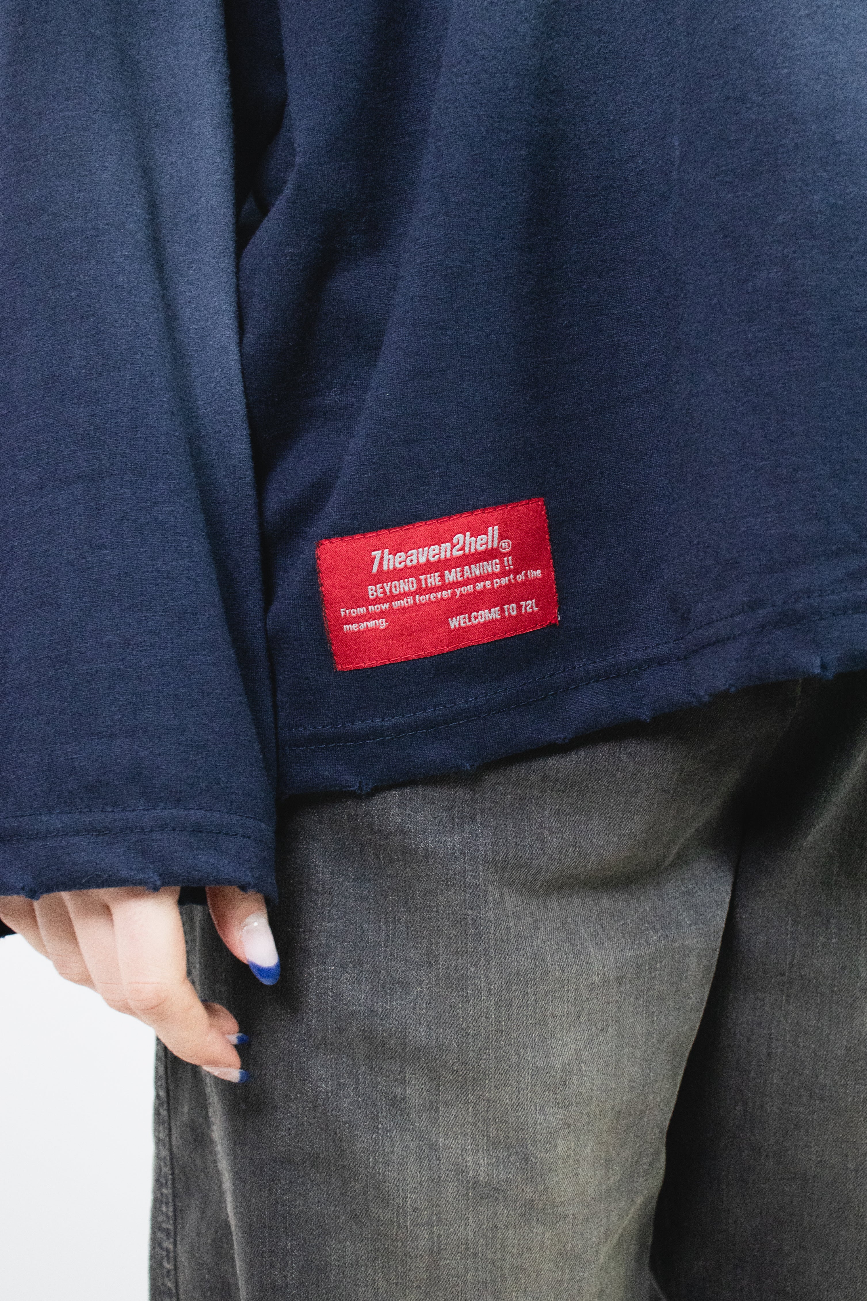 Longsleeve Lock Washed Blue