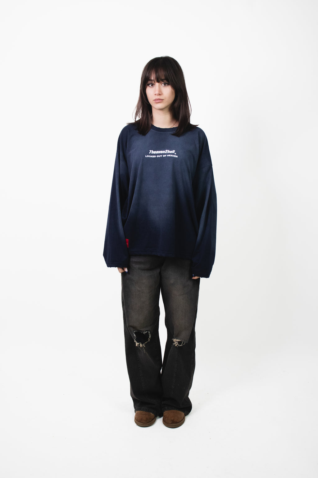 Longsleeve Lock Washed Blue
