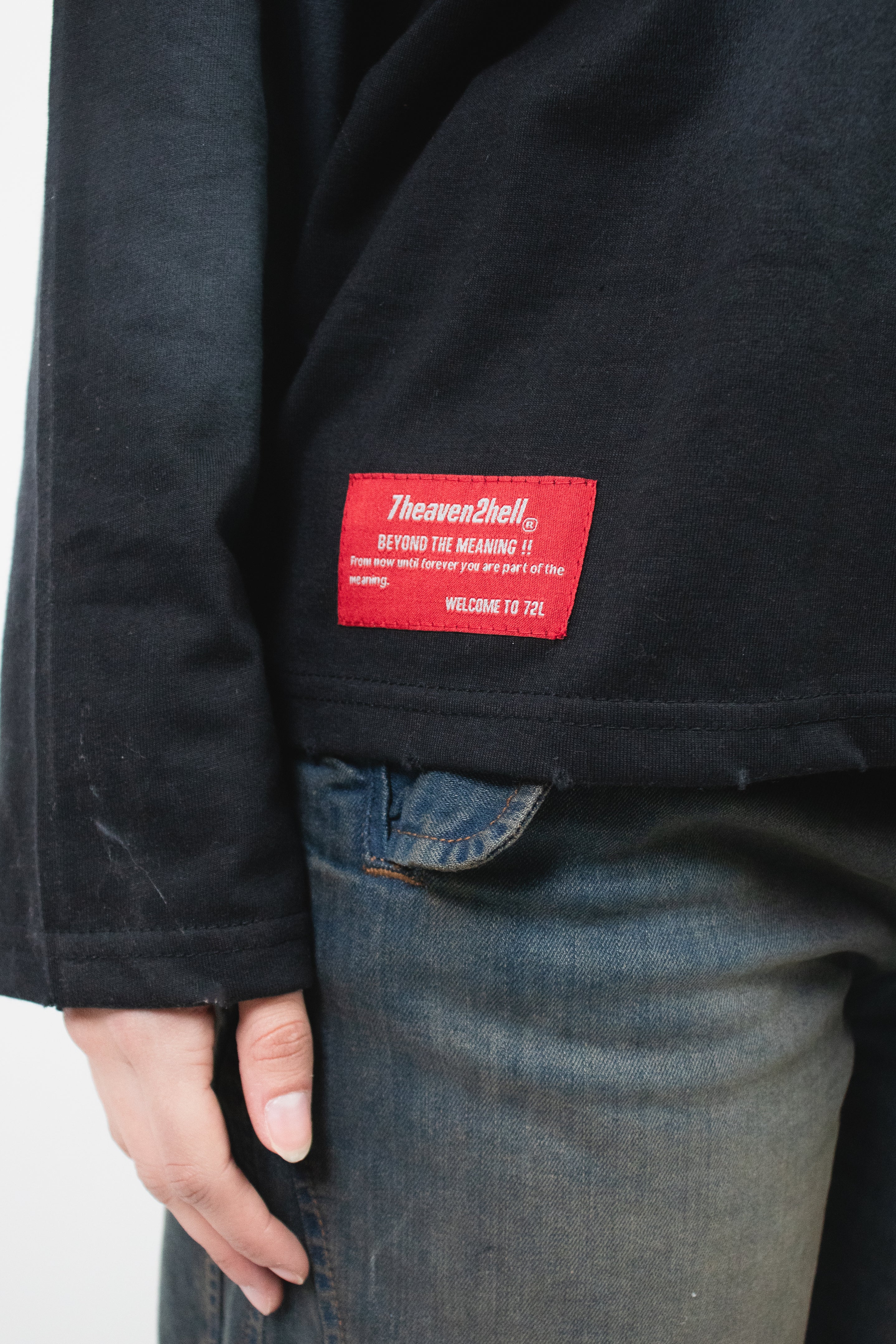 Longsleeve Lock Washed Black