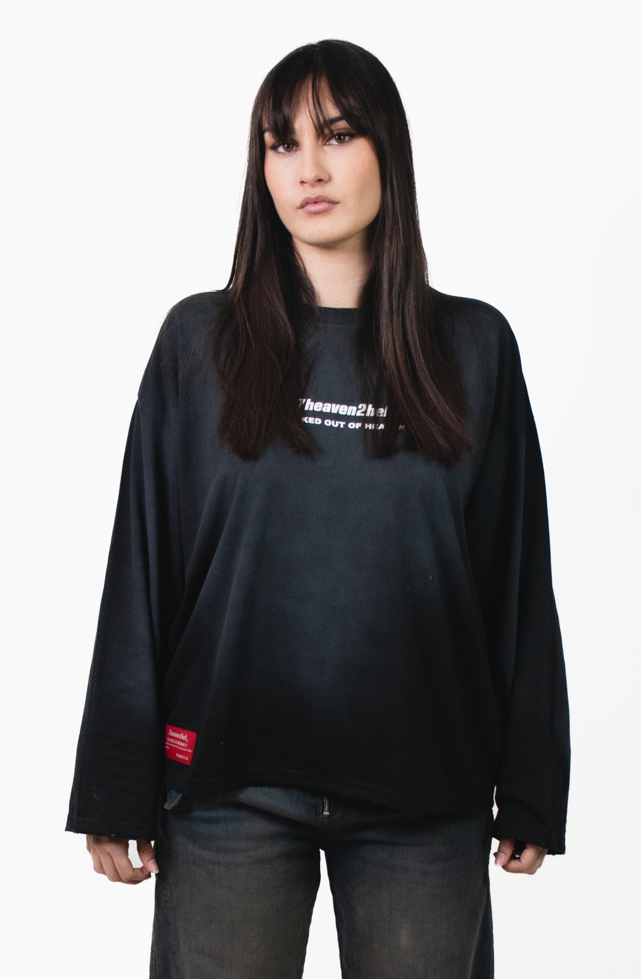 Longsleeve Lock Washed Black
